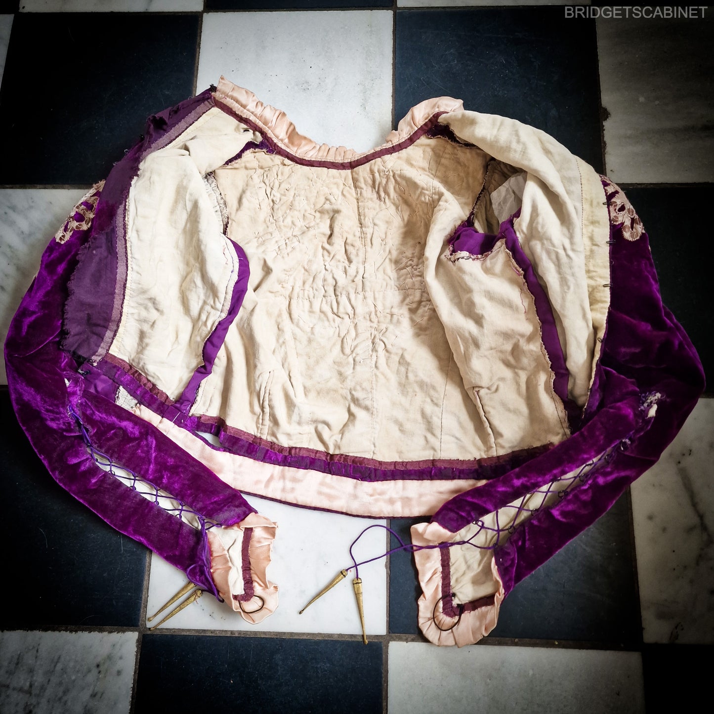 Victorian Stage Costume Bodice Hat