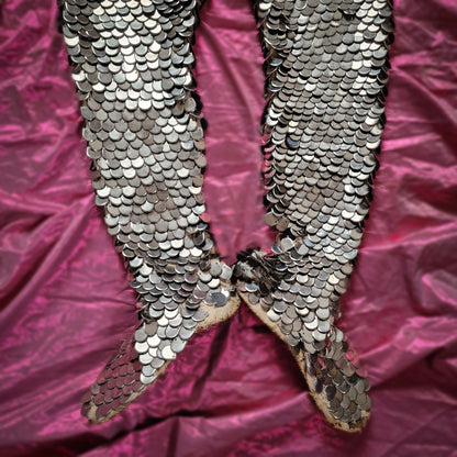 Antique Rare French Child Knight Costume Armor
