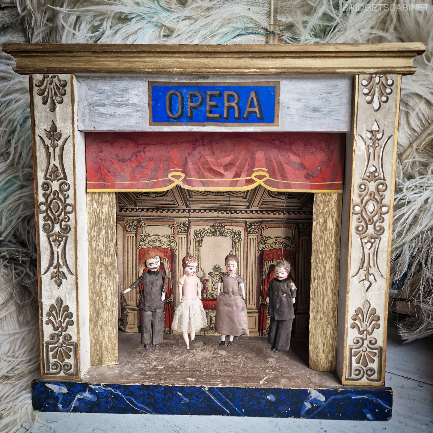 1880 French Puppet Opera Theater