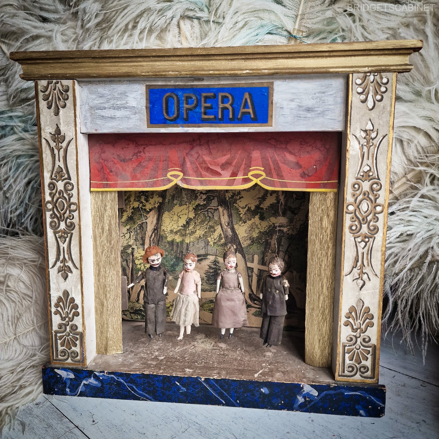 1880 French Puppet Opera Theater