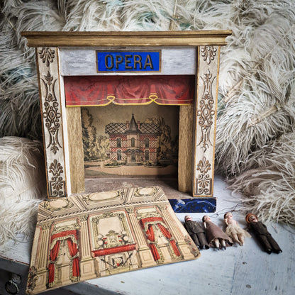 1880 French Puppet Opera Theater