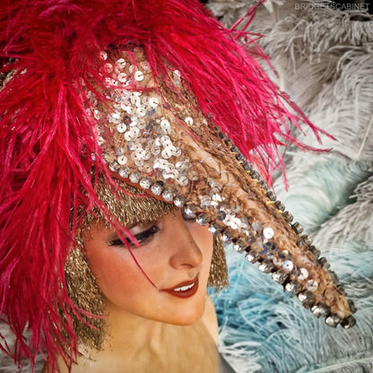 Paradise Bird Stage Headdress