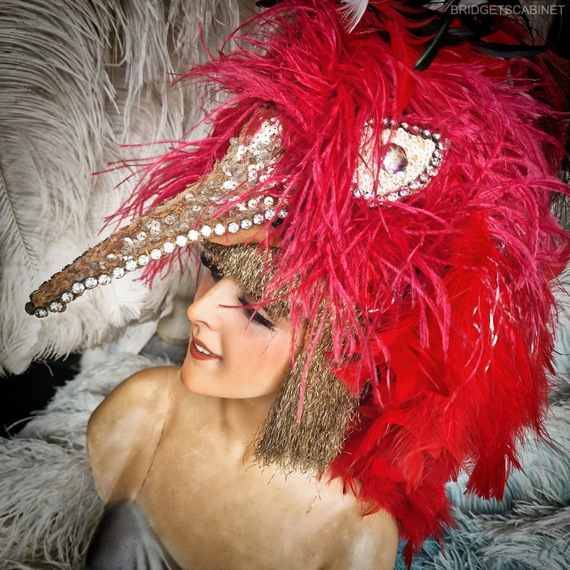 Paradise Bird Stage Headdress