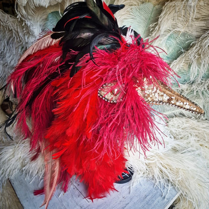 Paradise Bird Stage Headdress