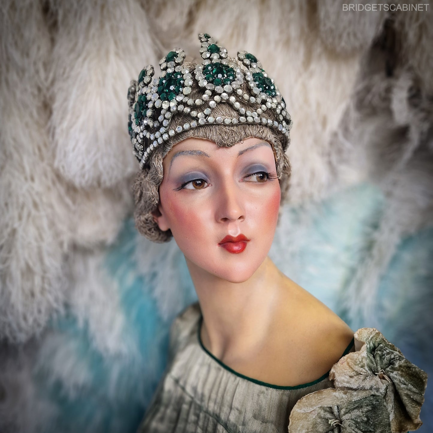 French Folies Stage Crown Headdress