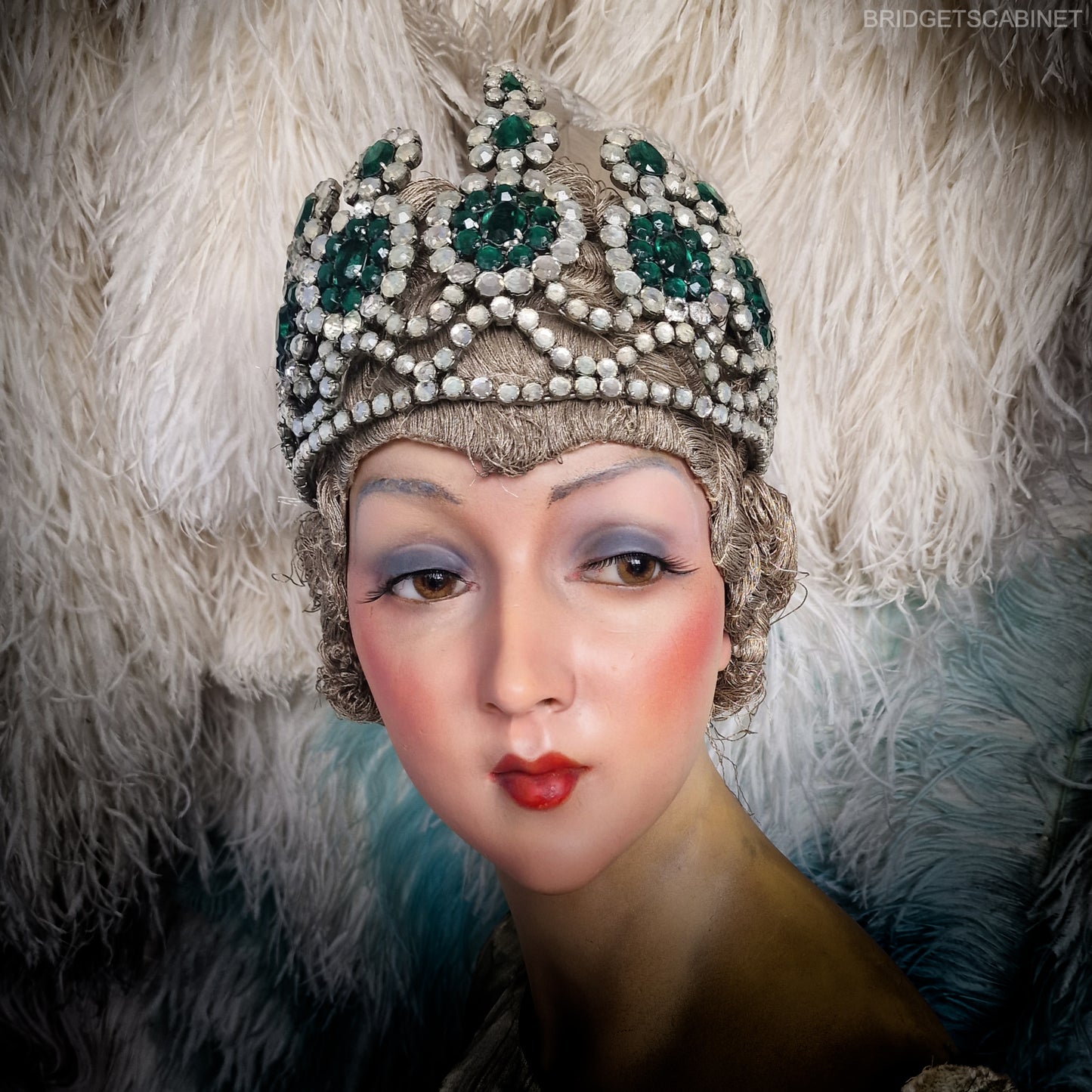 French Folies Stage Crown Headdress