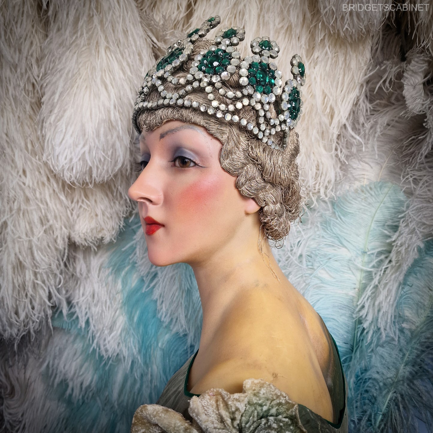 French Folies Stage Crown Headdress