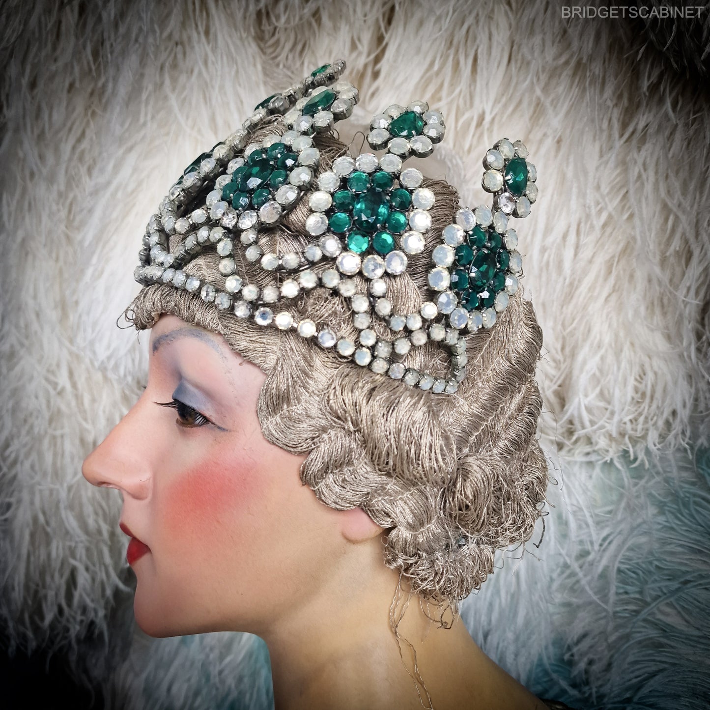 French Folies Stage Crown Headdress
