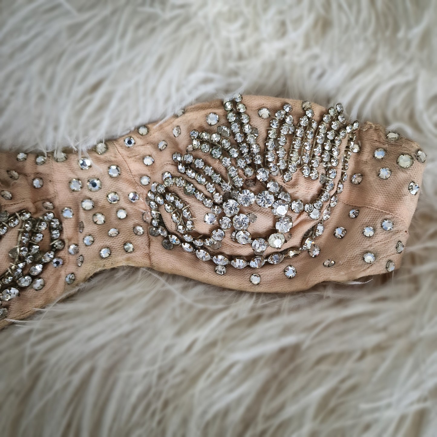 1930s Rhinestone Stage Bra from Folies Bergère, Paris