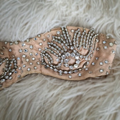 1930s Rhinestone Stage Bra from Folies Bergère, Paris