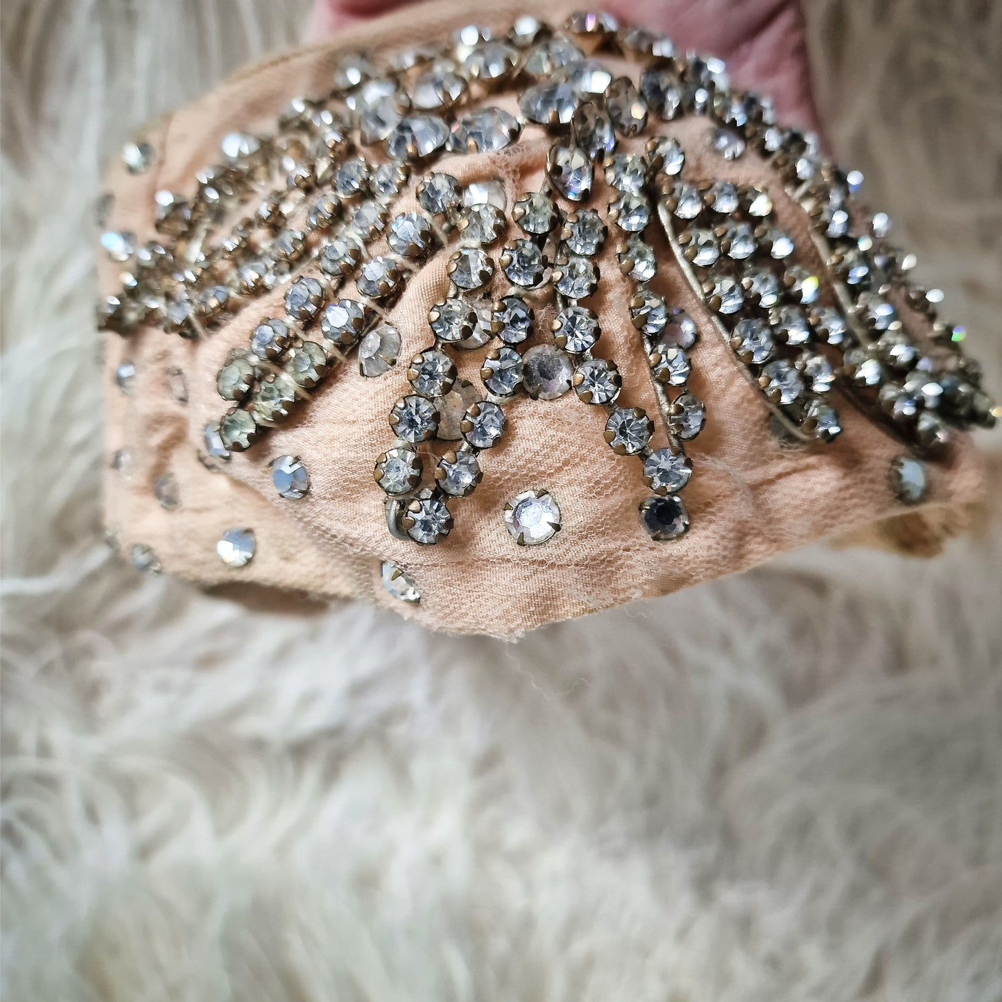 1930s Rhinestone Stage Bra from Folies Bergère, Paris