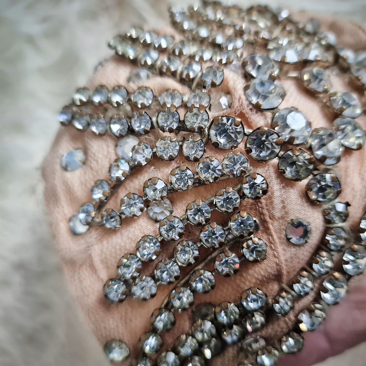 1930s Rhinestone Stage Bra from Folies Bergère, Paris