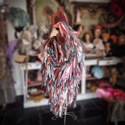Vintage Rooster Theater Costume Folies Bergeres