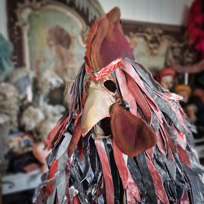 Vintage Rooster Theater Costume Folies Bergeres