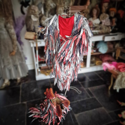 Vintage Rooster Theater Costume Folies Bergeres