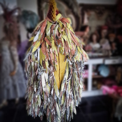Vintage Folies Bergeres Rooster Theater Costume