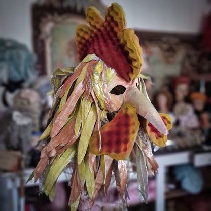 Vintage Folies Bergeres Rooster Theater Costume