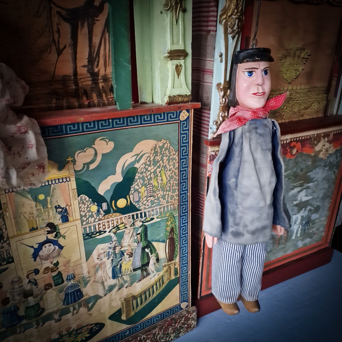 Large Puppet Theater Marionet Doll
