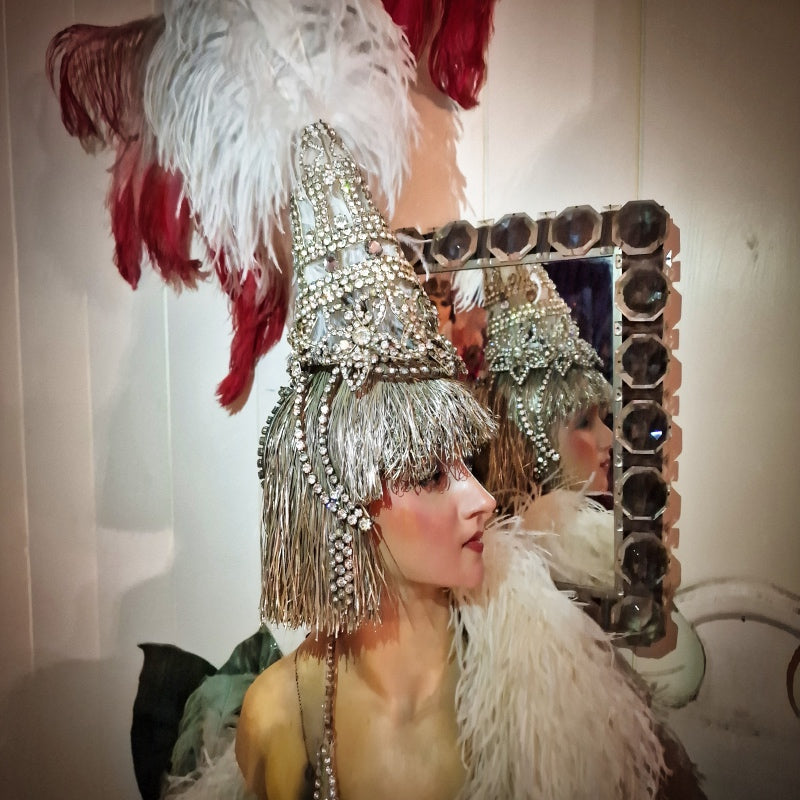 1930 Stage Headdress Paris Theater Lido