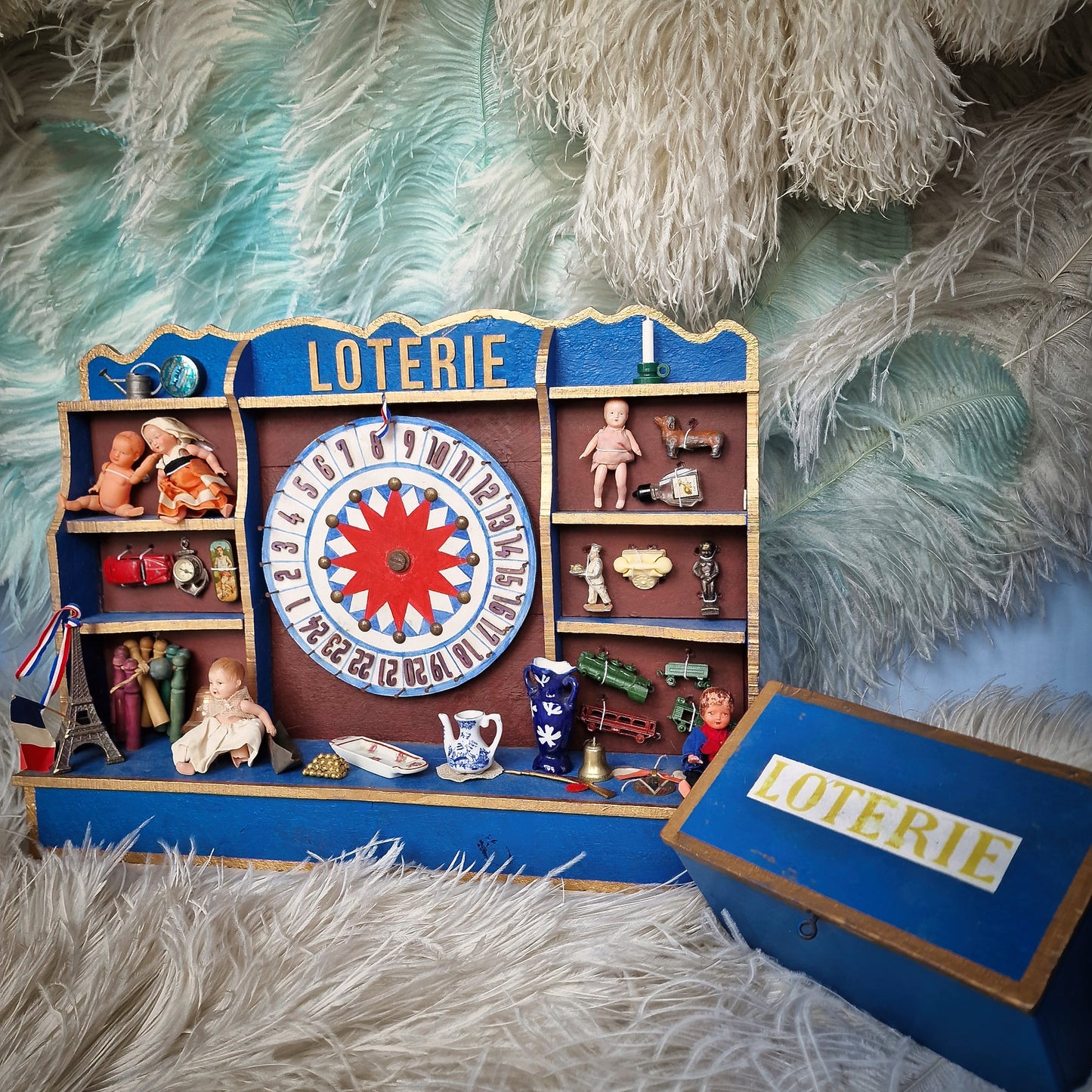 1930s French Lottery Game fully Loaded