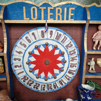 1930s French Lottery Game fully Loaded