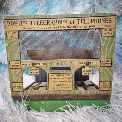 N.K.ATLAS Post and Telegraph Office - Vintage Toy Game (1910s/1930s)
