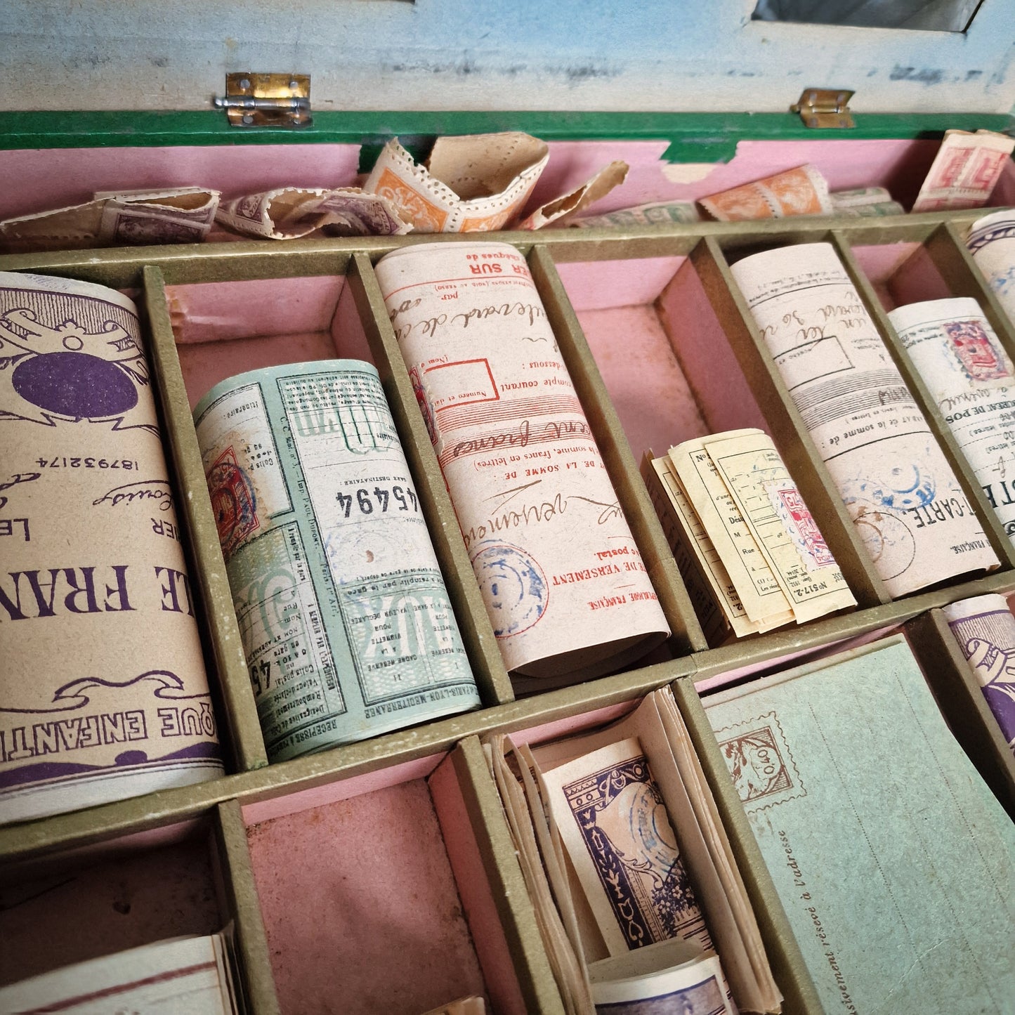 N.K.ATLAS Post and Telegraph Office - Vintage Toy Game (1910s/1930s)