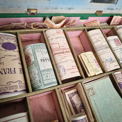 N.K.ATLAS Post and Telegraph Office - Vintage Toy Game (1910s/1930s)