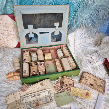 N.K.ATLAS Post and Telegraph Office - Vintage Toy Game (1910s/1930s)