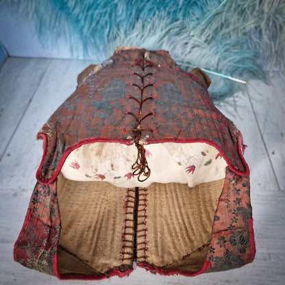 Original Museum-Worthy Antique Pair of Stays from Early 18th Century Italy