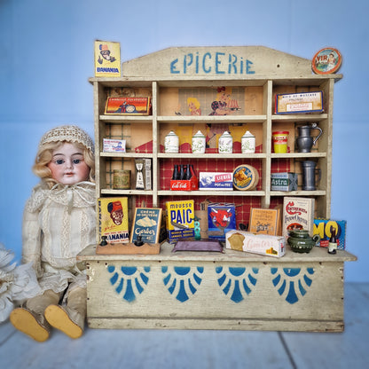 French Antique Epicerie Toy Shop