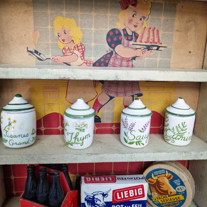 French Antique Epicerie Toy Shop