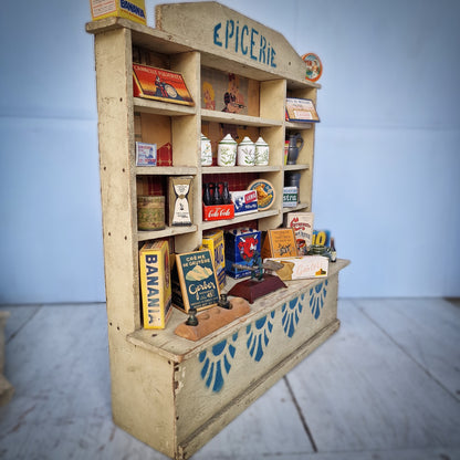 French Antique Epicerie Toy Shop