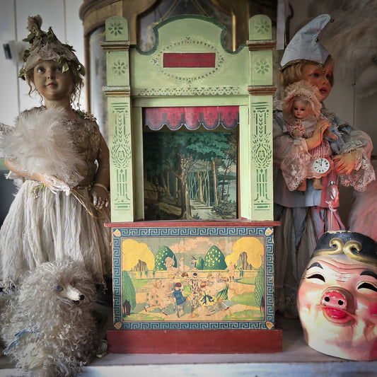 Late 19th Century Guignol Puppet Theater