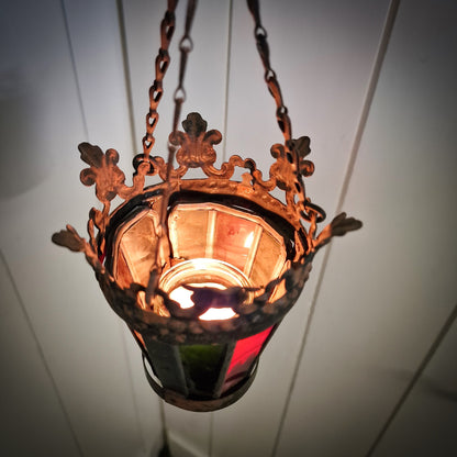 Rare Late 18th Century French Hand-Carved Gargoyle Wall Lamp Sconce