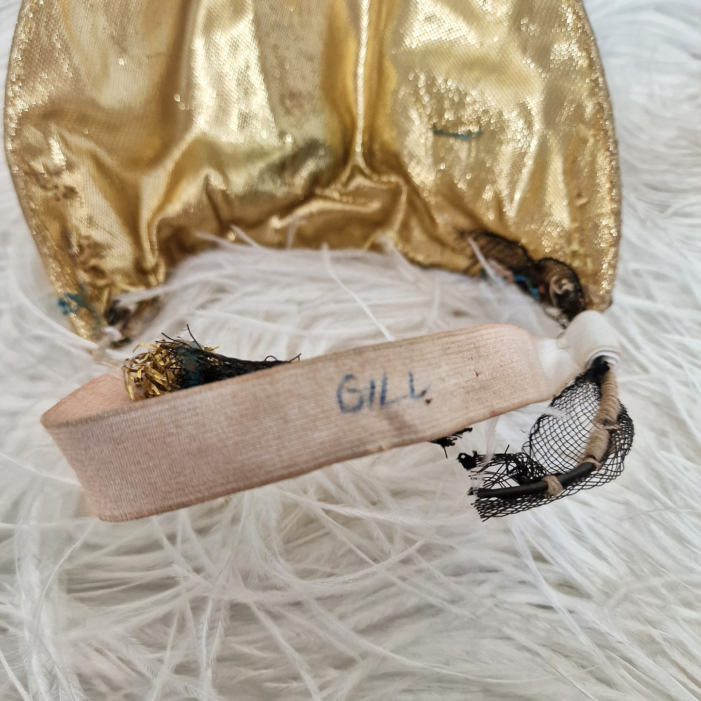Vintage French Stage Headdress Costume Erte Burlesque