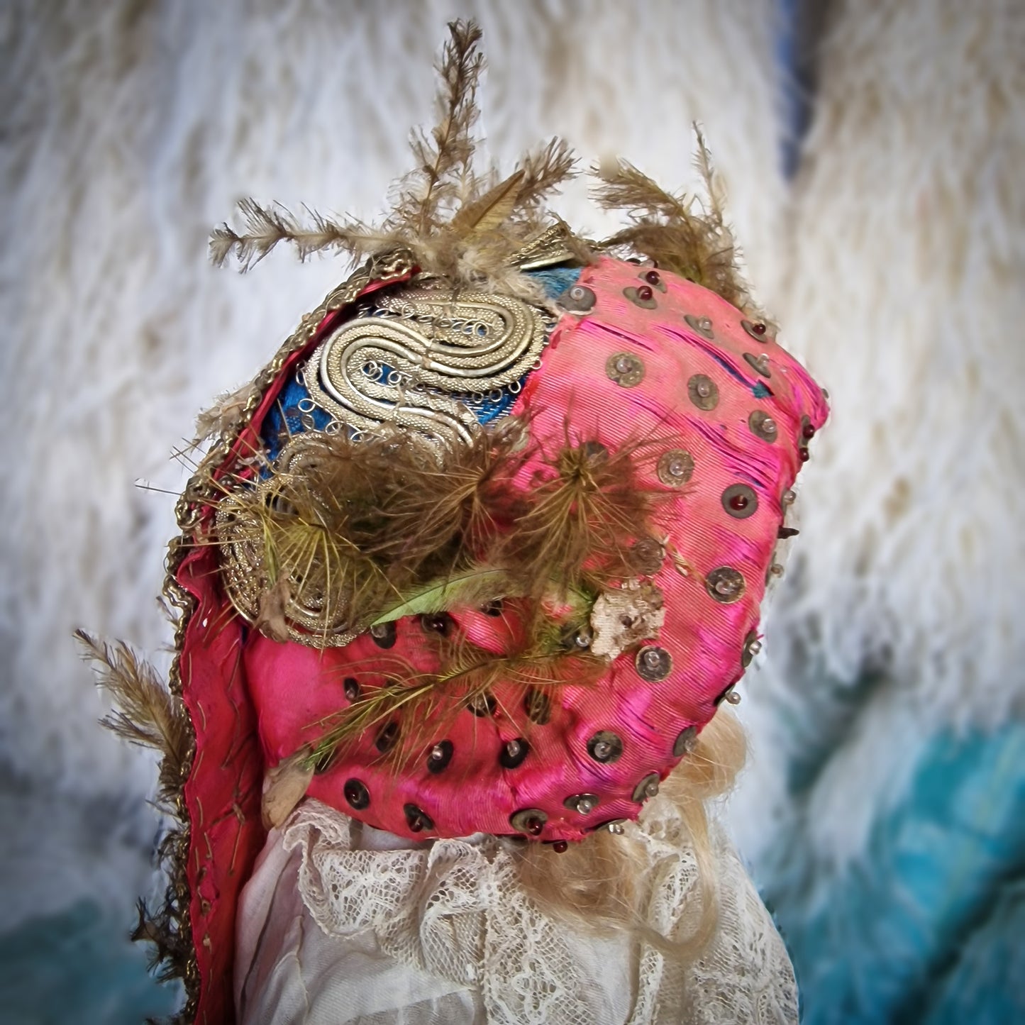 Late 17th to early 18th century child’s Bonnet from France