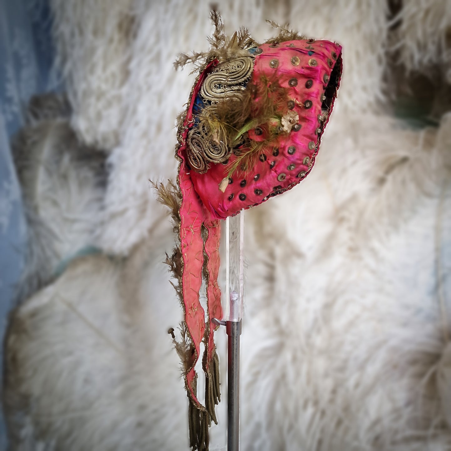Late 17th to early 18th century child’s Bonnet from France