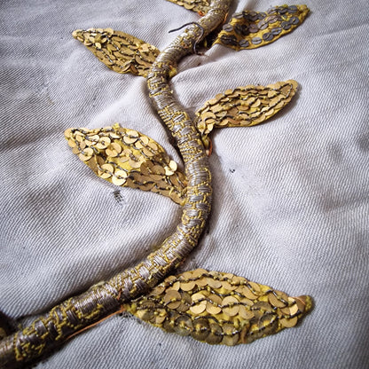19th-century French Church Altar Cloth or Religious Table Runner