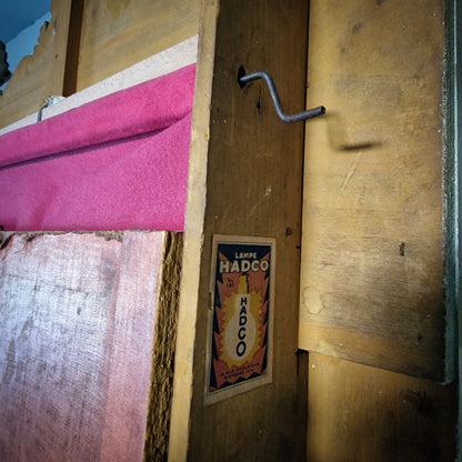 French Guignol Theater with 2 Puppets