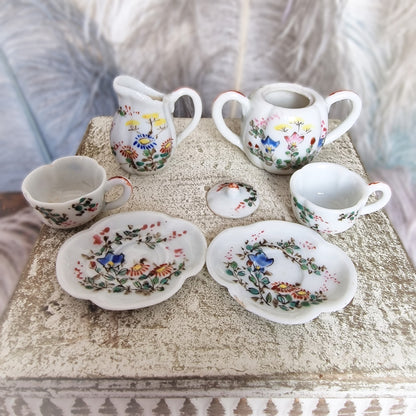 19th Century Chinese Miniature tea Set Porcelain