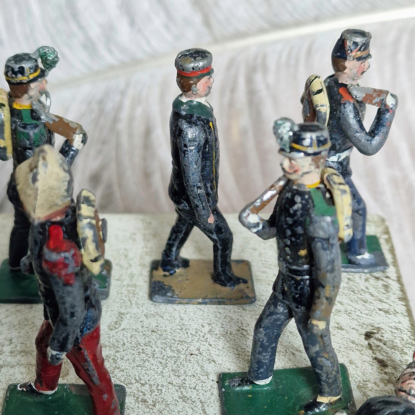 Batch of Antique French Lead Toy Soldiers