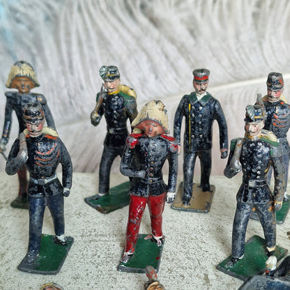 Batch of Antique French Lead Toy Soldiers