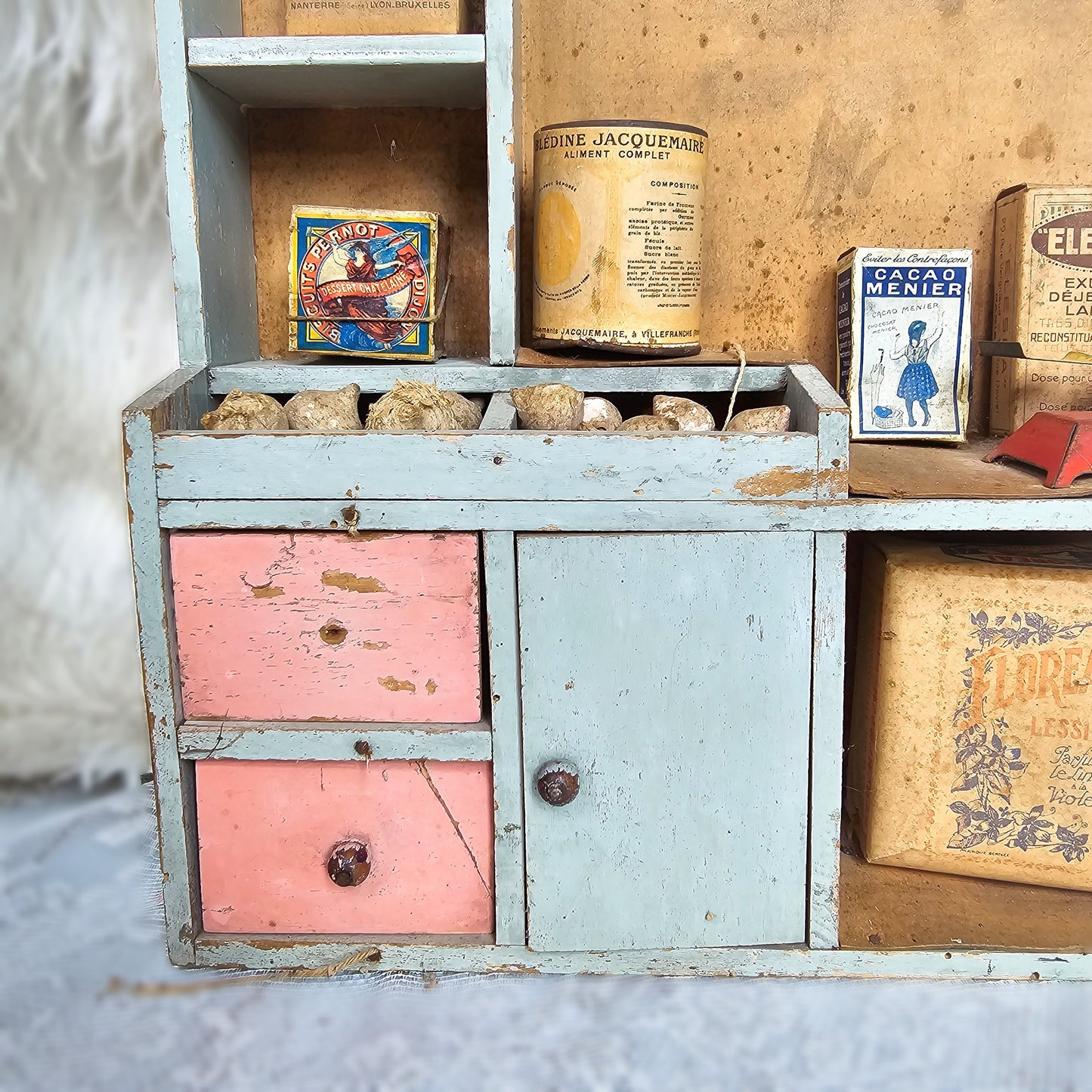 Early 1900s French Epicerie Toy Shop