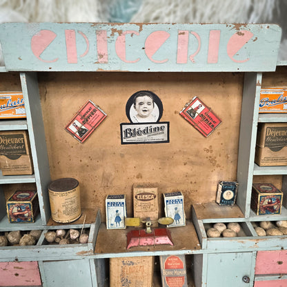 Early 1900s French Epicerie Toy Shop