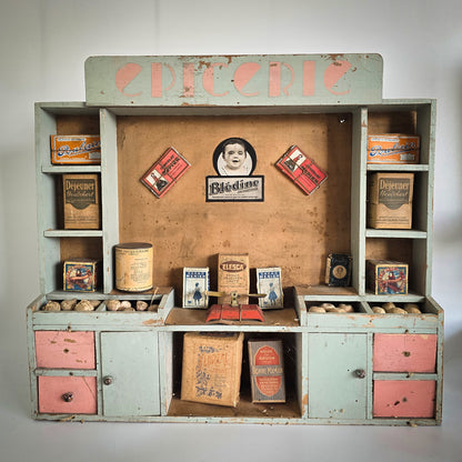 Early 1900s French Epicerie Toy Shop