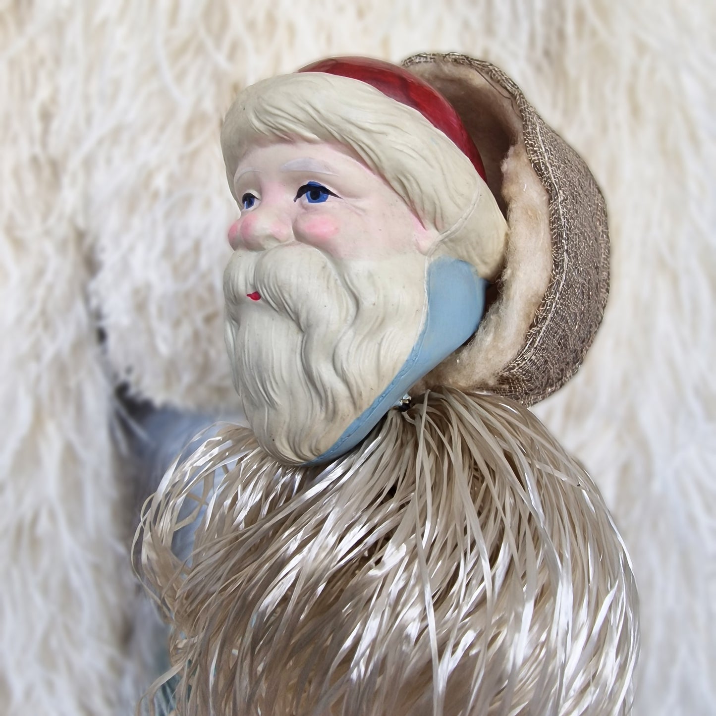 Rare 1930s French Santa Père Noël Marotte Whistle