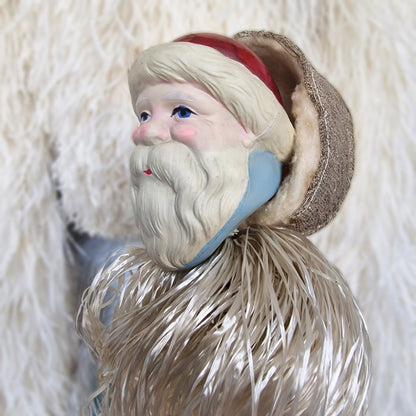 Rare 1930s French Santa Père Noël Marotte Whistle