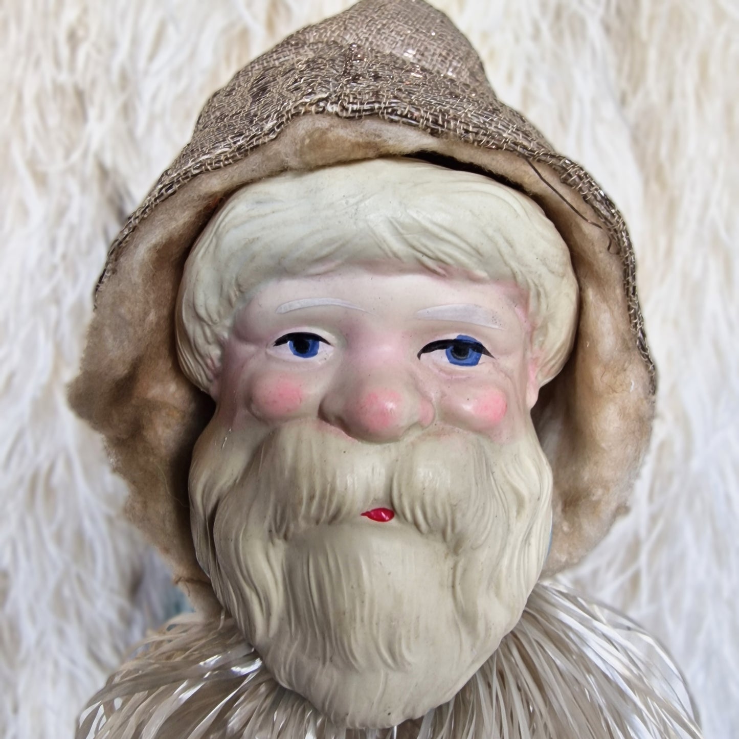 Rare 1930s French Santa Père Noël Marotte Whistle