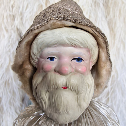 Rare 1930s French Santa Père Noël Marotte Whistle